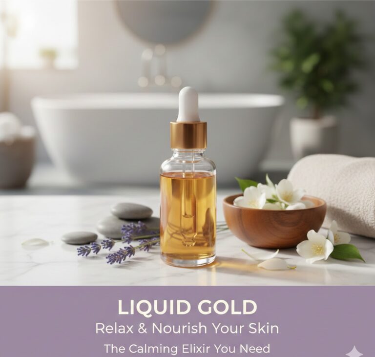 An oil that is both relaxing and nourishing for the skin