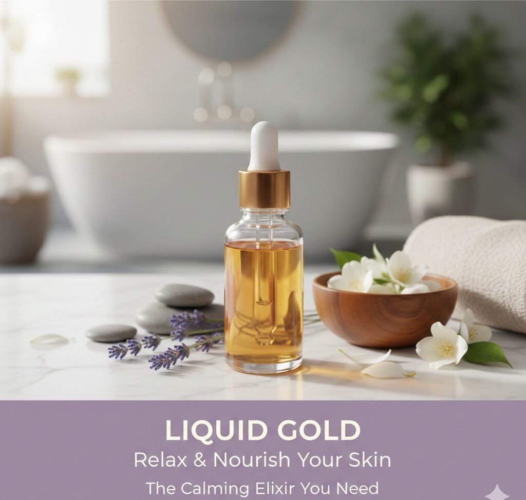 An oil that is both relaxing and nourishing for the skin