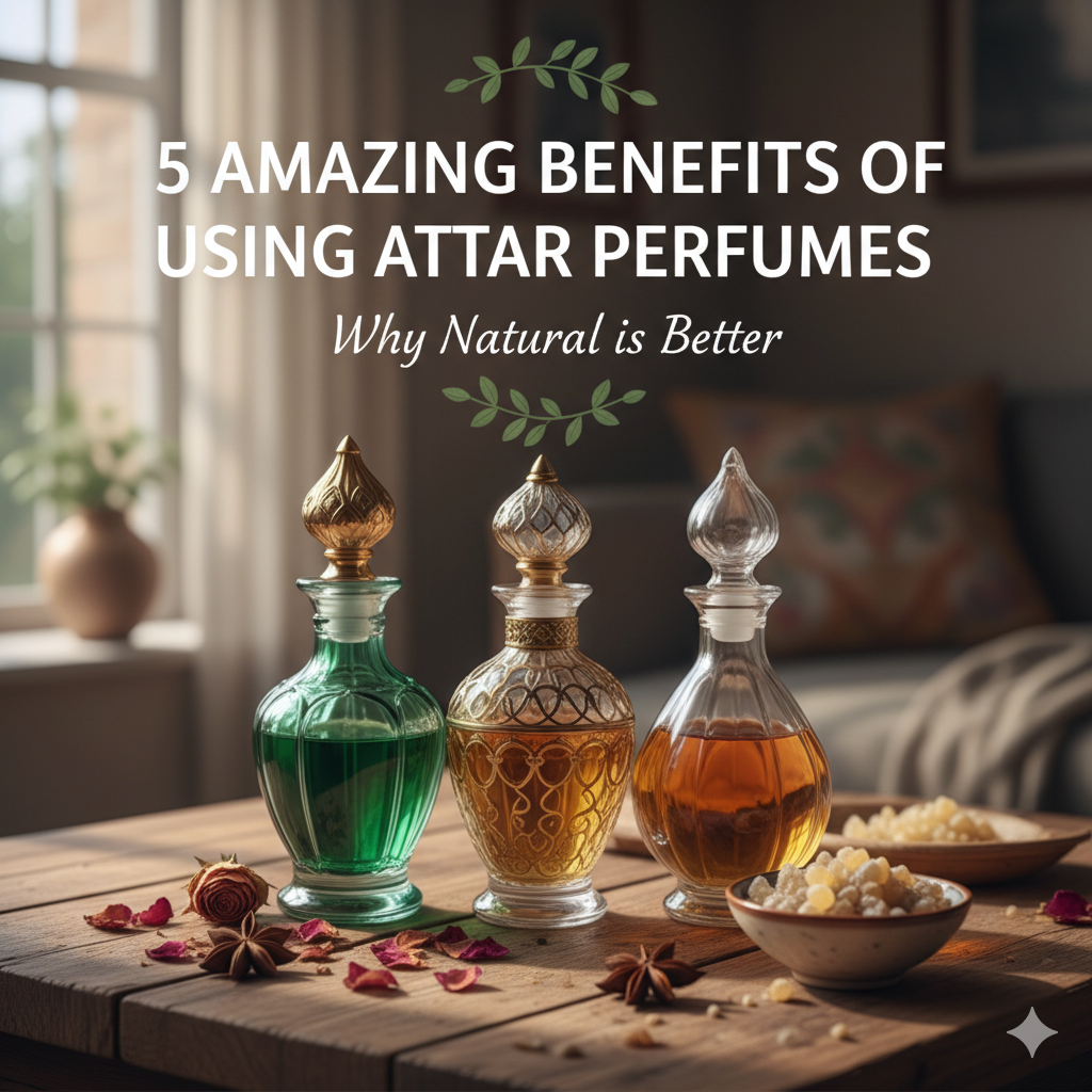5 Amazing Benefits of Using Attar Perfumes: Why Natural is Better