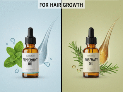 Peppermint Oil vs Rosemary Oil for Hair Growth