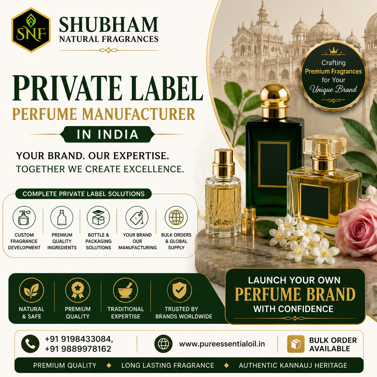 Private Label Perfume Manufacturer in India