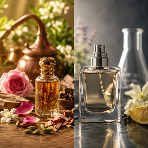 Natural Attar vs. Alcohol-Based Perfume: Which One Should You Choose?