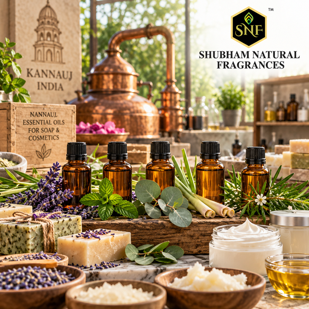 Top 5 Essential Oils Used in Commercial Soap Making and Cosmetics